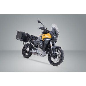 Sistema de maletas TRAX ADV Negro. 45/45 l. Moto Guzzi Stelvio (23-).