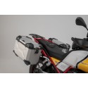 Sistema de maletas TRAX ADV Negro. 37/45 l. Moto Guzzi V85 TT (19-23).