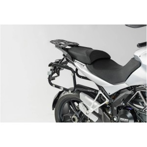Soportes laterales EVO Negro. Ducati Multistrada 1200 / S (10-14).
