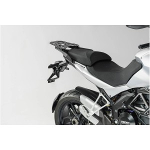 Soportes laterales EVO Negro. Ducati Multistrada 1200 / S (10-14).