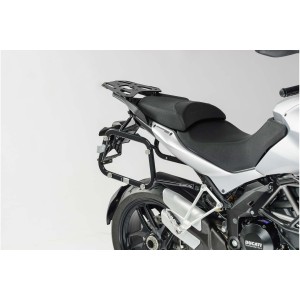 Sistema de maletas TRAX ADV Plateado. 37/37 l. Multistrada 1200 / S (10-14).
