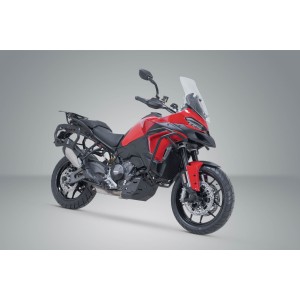 Soporte lateral PRO Negro. Ducati Multistrada V2 / V2 S (24-).