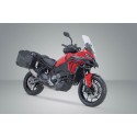 Sistema de maletas rigidas DUSC Negro. 33/33 l. Ducati Multistrada V2/V2S (24-).