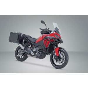 Sistema de maletas TRAX ADV Negro. 45/45 l. Ducati Multistrada V2/V2S (24-).