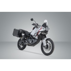 Sistema de maletas TRAX ADV Negro. 45/37 l. Ducati DesertX (22-)/ Rally (23-).