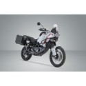 Sistema de maletas en aluminio TRAX ADV, mod. USA Negro. 45/37 L. Ducati DesertX (22-)/ Rally (23-).