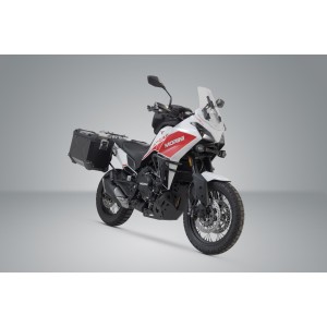 Sistema de maletas TRAX ADV Negro. 45/45 l. Moto Morini X-Cape 650 (21-).