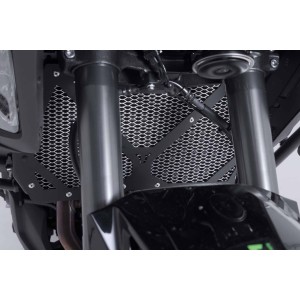 Protector de radiador Negro/Plateado. Versys 1000 (18-) / 1100 (24-).