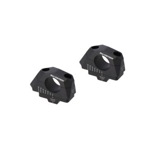 Acercador de manillar variable para Ø32 H-32mm. Colocación de 5/10/15/20/25/30 mm. Negro