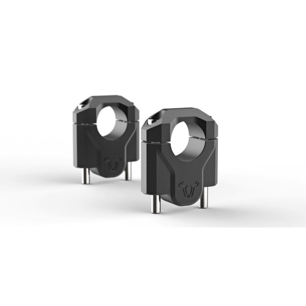 Elevador de manillar h-40 mm. Negro. R1200GS (12-18), R1250GS (18-).