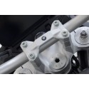 Elevador de manillar H-30 mm. Plateado. BMW F 850 GS/Adv, F 900 GS.
