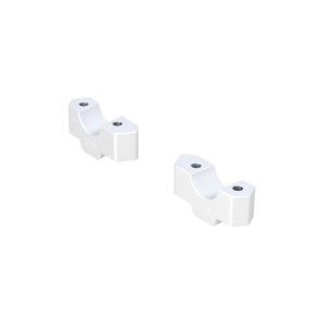 Elevador de manillar H-30 mm. Plateado. BMW R 1300 GS (23-)/Adv (24-).