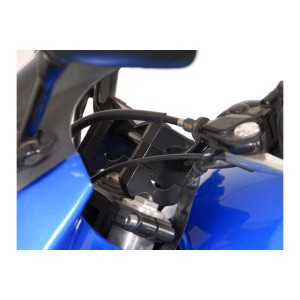 Elevador de manillar Ø 22 mm. h-20 mm. Negro. Kawasaki Z 1000 / Z 750.