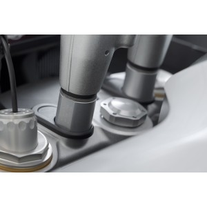 Elevador de manillar A-30mm. Plateado. Triumph Tiger 1200 (22-).