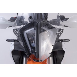 Protección de faros Soporte con embellecedor. KTM 890 Adv. R (22-).