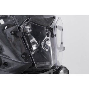 Protección de faros Soporte con pantalla. Ténéré 700 World Raid/Rally.
