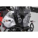 Protector de luces delanteras Soporte con panel de PVC. Yamaha Ténéré 700 (19-).