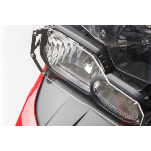 Protector de luces delanteras Soporte con panel de PVC. BMW F 700 GS, F 800 GS/A