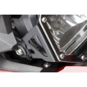 Protector de luces delanteras Soporte con panel de PVC. BMW F 700 GS, F 800 GS/A