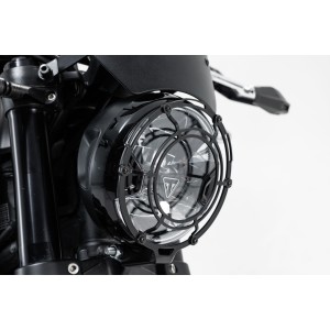 Protector de luces delanteras Rejilla. Negro. Triumph Trident 660 (21-).