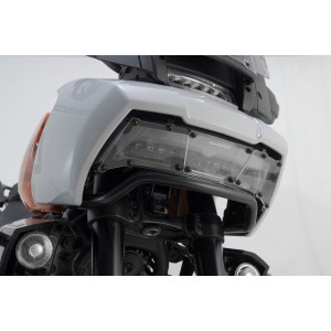 Protector de luces delanteras Soporte con panel de PVC. H-D Pan America (21-).