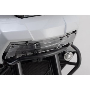 Protector de luces delanteras Soporte con panel de PVC. H-D Pan America (21-).