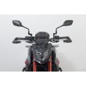 Protectores de maneta con deflector de aire Negro. Honda CB750 Hornet (22-).