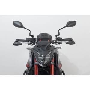 Protectores de maneta con deflector de aire Negro. Honda CB750 Hornet (22-).
