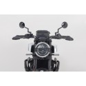 Protectores de maneta con deflector de aire Negro. Husqvarna Svartpilen/Vitpilen 401 (23-).