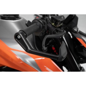 Protectores de maneta con deflector de aire Negro. KTM 790/890/990 Duke, 1290 Super Duke R.