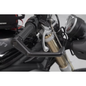 Protectores de maneta Negro. Triumph Street Triple 675.