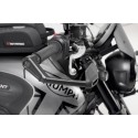 Protectores de maneta con deflector de aire Negro. Triumph Trident 660 (21-).