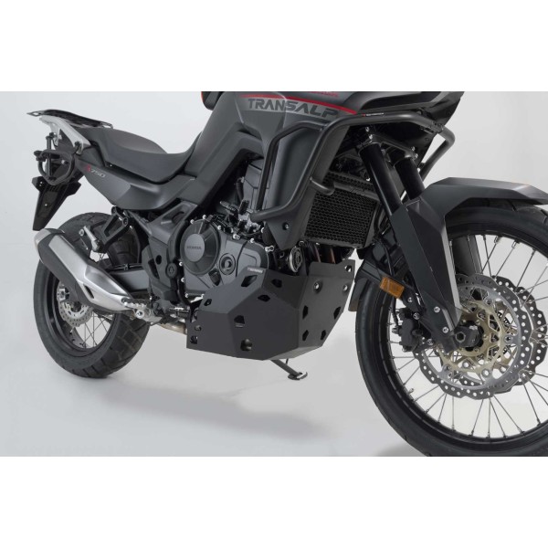 Protección del motor Negro. Honda XL750 Transalp (22-).