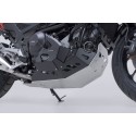 Protector de motor Negro/plateado. Honda NC700 / NC750 con DCT.