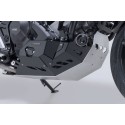 Protector de motor Negro/plateado. Honda NC700 / NC750 con DCT.