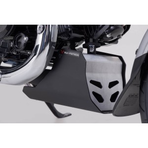 Protector de motor Negro/plateado. Honda Dax 125 (22-).