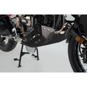Protección del motor Negro. Honda CRF1100L/Adv Sports (19-) con SBL.