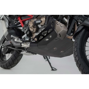 Protección del motor Negro. Honda CRF1100L/Adv Sports (19-) con SBL.