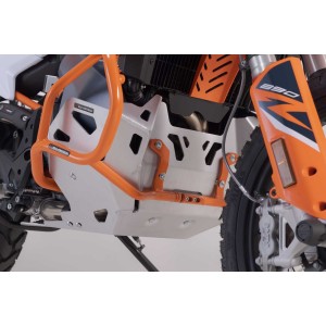 Protección del motor Plateado. KTM 790 Adv/R, 890 Adv/R.