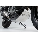 Protector de motor Negro/plateado. Suzuki DL650 (11-) / XT (15-).