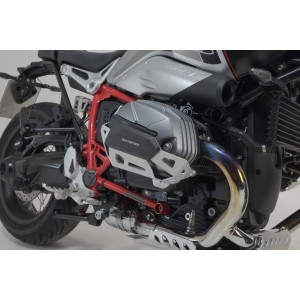 Protección de cilindro Plateado. BMW R nineT/ Pure/ Scra., R12/ R12 nineT