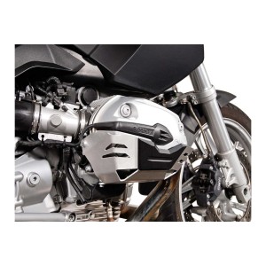 Protección de cilindro Plateado. Por pares. BMW R1200 R/ST/GS/Adventure
