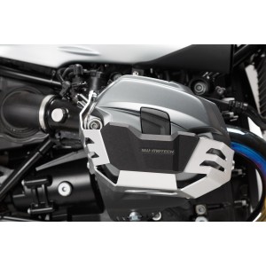 Protección de cilindro Plateado. BMW R1200 R / GS / Adv, R nineT.