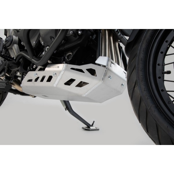 Protector de motor Plateado. Triumph Tiger 1200 / Explorer (11-).