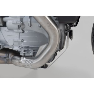 Protector de motor Plateado. Moto Guzzi V100 Mandello/S.