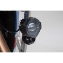 Soportes para luces Negro. Honda CRF1000L Adv Sports (18-).