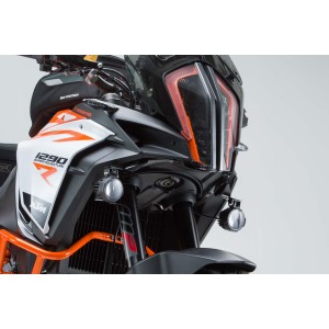 Soportes para luces Negro. KTM 1290 Super Adventure S / R (16-20).