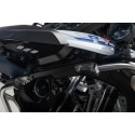 Soportes para luces Negro. BMW R 1200 GS (12-18), R 1250 GS (18-).
