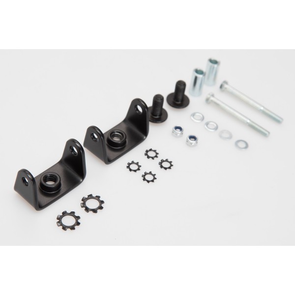 Adaptador para el soporte para luces SW-MOTECH Negro. Para los faros antiniebla orig. de BMW.