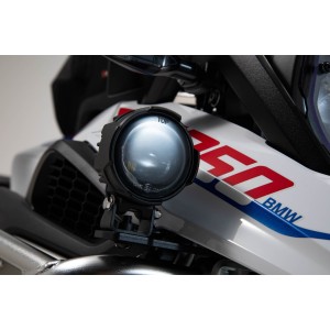 Set de luces antiniebla EVO Negro. BMW R 1200 GS (12-18), R 1250 GS (18-).